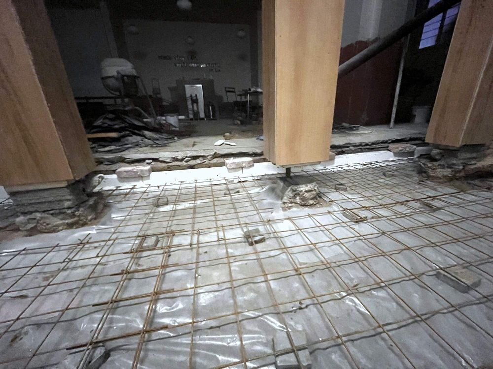 Oprava Komensk�ho s�n�